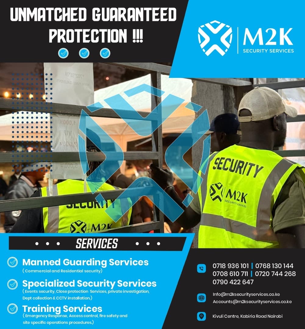 M2K Security Services promotional overview